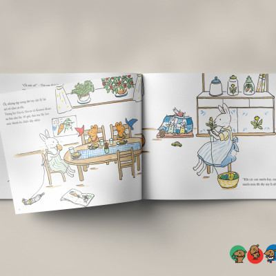 Truyện Ehon bé 3-4-5 tuổi - Gư-ri, Gư-ra và bạn Kururi Kura