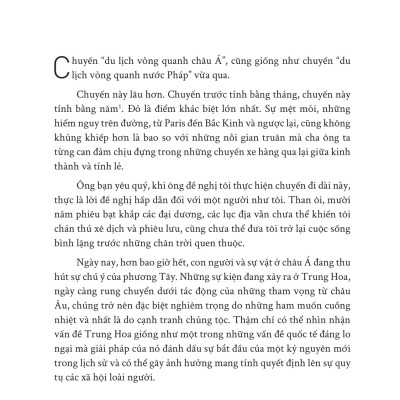 Vòng Quanh Châu Á - Nam Kỳ, Trung Kỳ, Bắc Kỳ