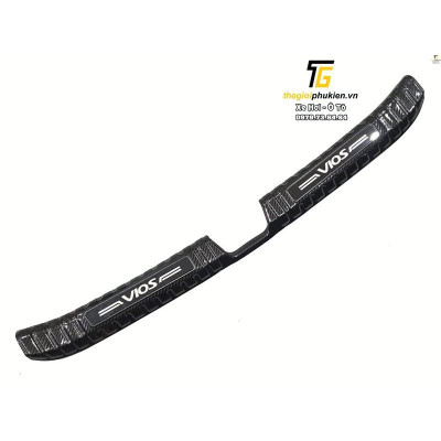 Combo ỐP BẬC CỐP VÀ BẬC CỬA xe Toyota Corolla Cross vân Carbon