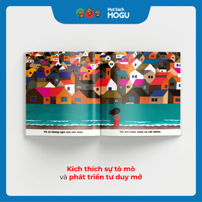 Truyện Ehon bé 3-4-5 tuổi - Bên kia biển