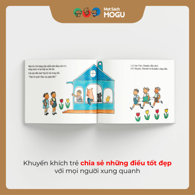 Truyện Ehon bé 3-4-5 tuổi - Hạt da trời