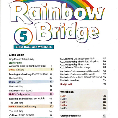 Rainbow Bridge: Level 5: Student Book And Workbook