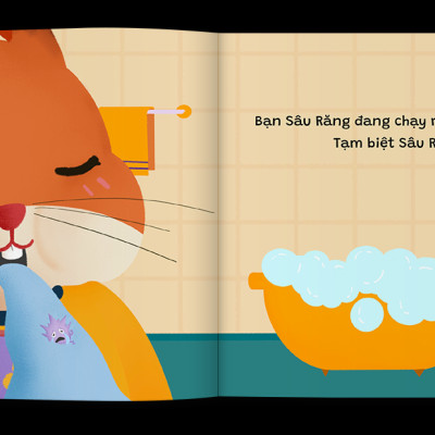 Sách Ehon Kỹ Năng Sống Để Con Yêu Tự Lập - Cùng Đánh Răng Nào