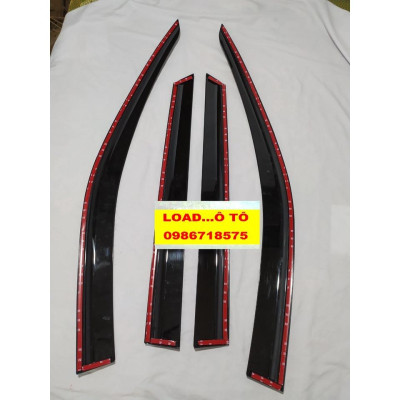 Vè Che Mưa Xe KIA Sorento 2021-2023 Mẫu Vè Có Viền Chỉ Inox Cao Cấp