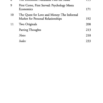 The Economic Naturalist: Why Economics Explains Almost Everything