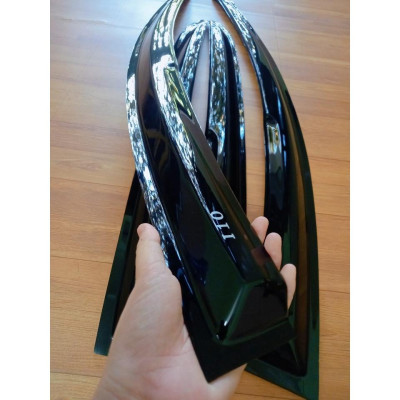 Vè Che Mưa Xe Hyundai i10 2014 - 2020, Bản Sedan - Hatchback nhựa đen