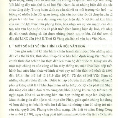 Văn Học Việt Nam Từ Đầu Thế Kỉ XX Đến 1945