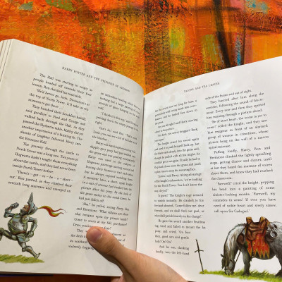 Sách - Harry Potter and the Prisoner of Azkaban by J.K. Rowling (Illustrated Edition) - Fantasy / Young Adult Novel