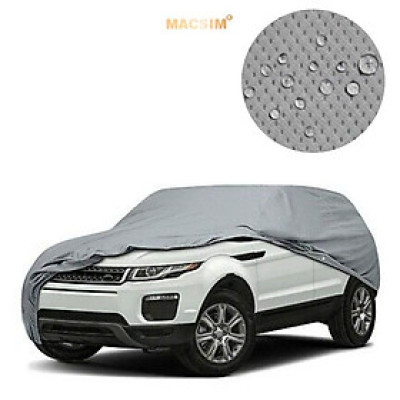 Bạt phủ ô tô chất liệu vải không dệt 3 lớp cao cấp thương hiệu MACSIM cho xe ô tô Toyota Camry - màu ghi