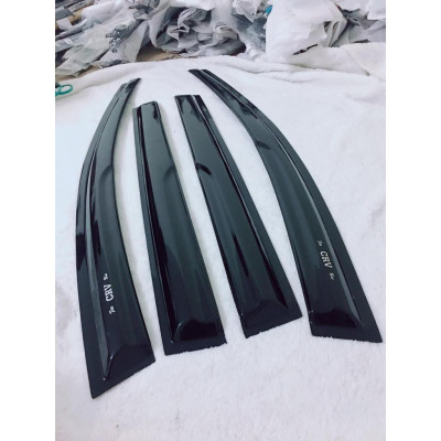 Vè Che Mưa dành cho Xe CRV 2017+ chất liệu nhựa đen sang trọng,có sẵn keo 3M,dễ lắp,bảo vệ xe hiệu quả