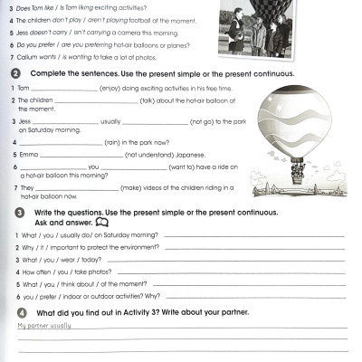 Give Me Five 6 Activity Book