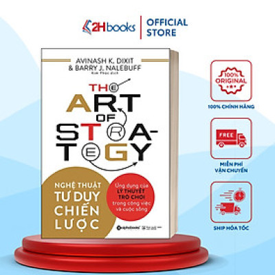 Sách- Nghệ Thuật Tư Duy Chiến Lược- The Art Of Strategy- Kỹ Năng Làm Việc (Tái Bản 2023)(239)- 2HBooks