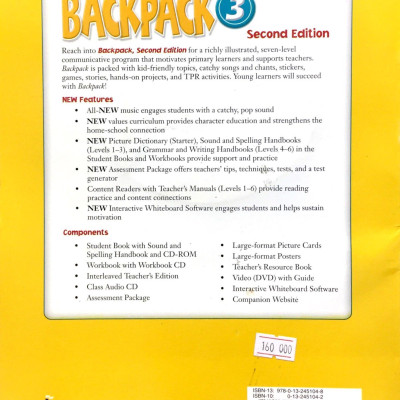 Backpack Wbk W/ Acd 3