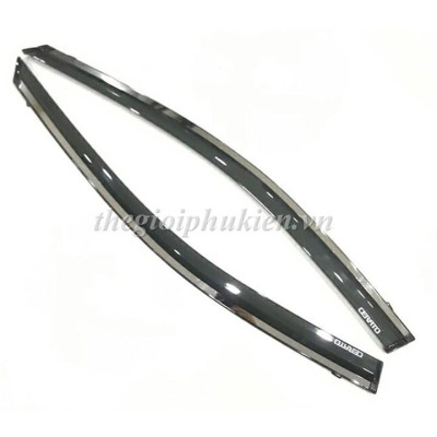 Bộ vè che mưa KIA Cerato 2019 chỉ mạ Crom cao cấp