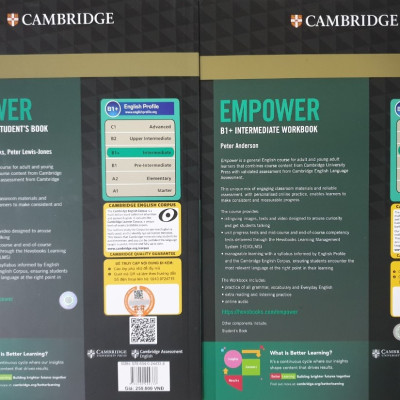Combo 2 cuốn: Empower B1+ Intermediate Student