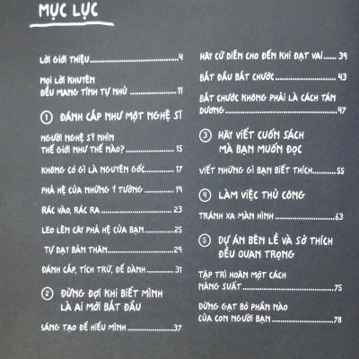 Sách- Nghệ Thuật Đánh Cắp Ý Tưởng (10 Bí Mật Không Ai Nói Với Bạn Về Sáng Tạo)(Tái bản 2021)(99)- 2HBooks