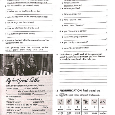American English File: Level 2: Workbook