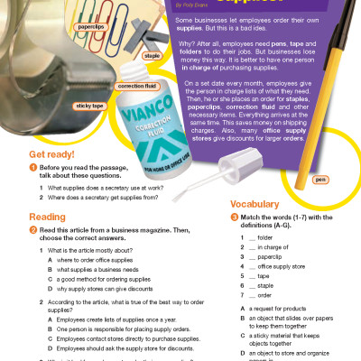 Career Paths Secretarial (Esp) Student