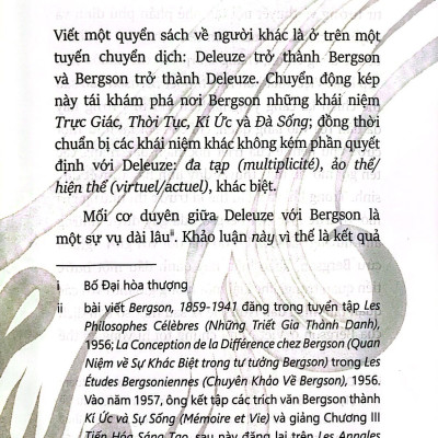 Sách - Học Thuyết Bergson ( Bìa Cứng mới )