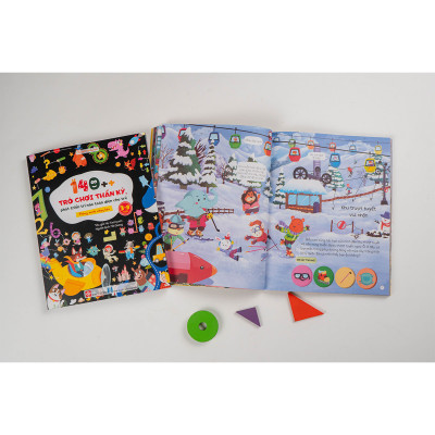 140++ trò chơi thần kỳ, phát triển trí não toàn diện cho trẻ 3-9 tuổi - Thông minh nhạy bén