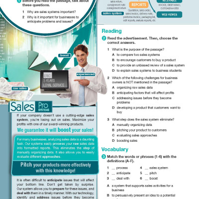 Career Paths Sales And Marketing (Esp) Student