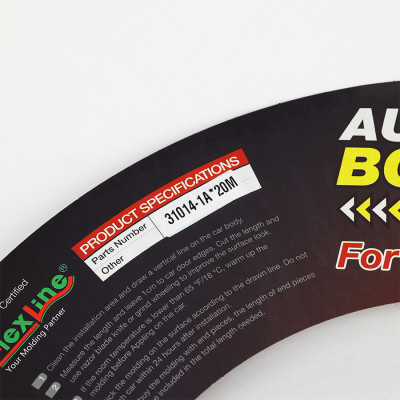 Cuộn Nẹp Dán Viền Xe Ô Tô CIND 31014-1A (12mmx3mmx20m)