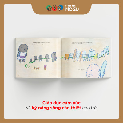 Truyện Ehon bé 3-4-5 tuổi - Chuyến dã ngoại của các bạn ma