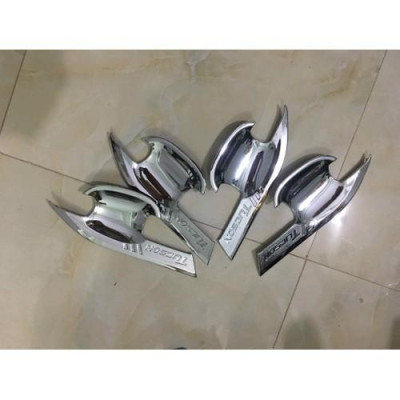 Ốp Hõm Cửa  DÀNH CHO Xe Hyundai Tucson 2016 2017 2018 2019 2020 Mạ Crom