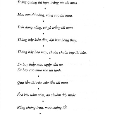 Tục Ngữ Ca Dao Việt Nam (Tái Bản 2022)