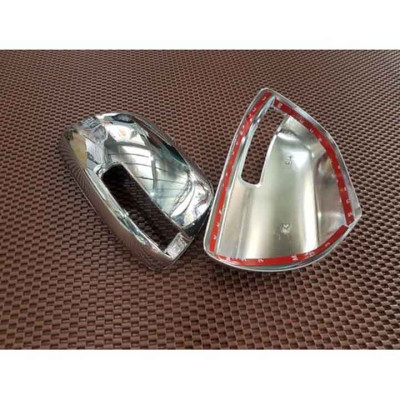 Ốp Trang Trí Gương Chiếu Hậu Mạ Crom Cho Xe Fortuner 2009-2015