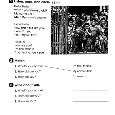 Look 1: Workbook With Online Practice