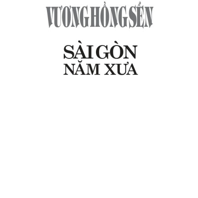 Sách - Sài Gòn Năm Xưa