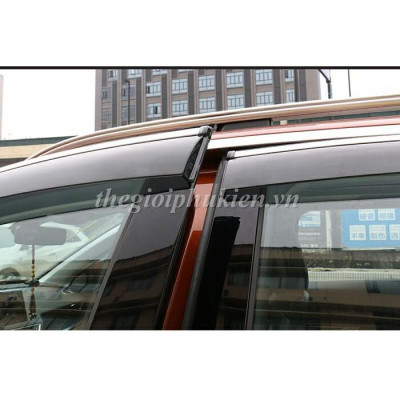 Bộ vè che mưa Peugeot 3008 chỉ mạ Crom cao cấp