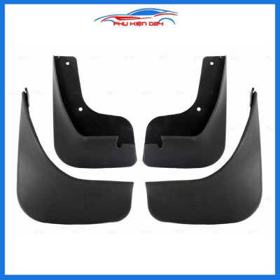 Bộ 4 chắn bùn chuẩn cho xe Morning 2012-2013-2014-2015-2016-2017-2018-2019-2020 (kèm bộ ốc)