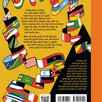 Sách thiếu nhi | Phấp Phới Cờ Bay (hướng dẫn về các lá cờ từ khắp nơi trên thế giới) | Robert G. Fresson | San Hô Books