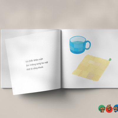 Truyện Ehon bé 1-2-3 tuổi - Ai thân thiết với ai