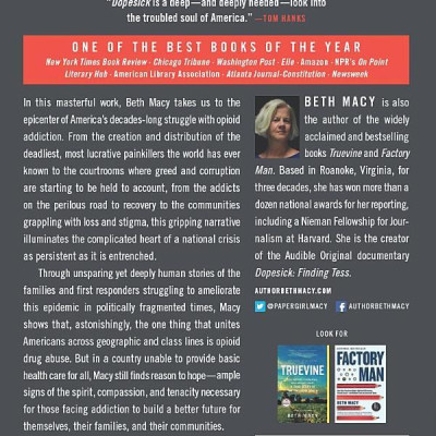 Dopesick: Dealers, Doctors, And The Drug Company That Addicted America