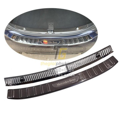 Bọ ốp chống trầy bậc cốp Mercedes C180, C200, C250, C300 2016+ – Mẫu Titan