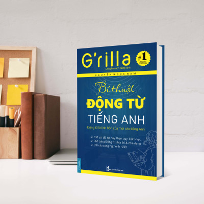 Sách - Bí thuật Động từ tiếng Anh GRILLA, kèm App học miễn phí
