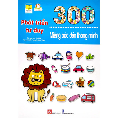 Combo  300 Miếng Bóc Dán Thông Minh (6 Cuốn)