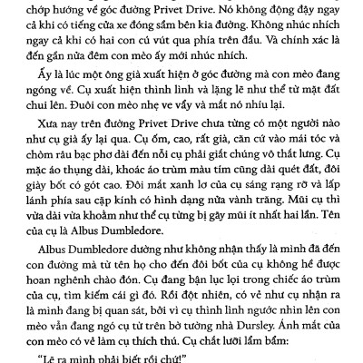 Sách: Harry Potter và Hòn đá phù thủy Tập 01