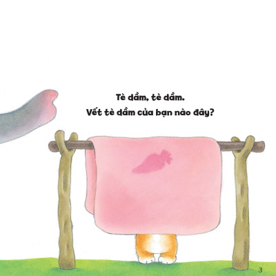 Vết tè dầm - Tủ sách Ehon cho bé