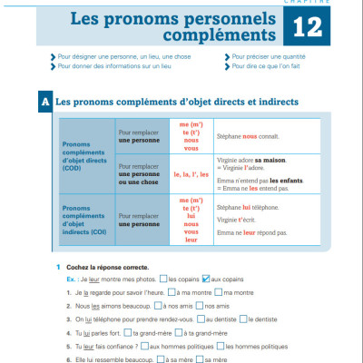 Sách học tiếng Pháp: En Contexte : Exercices de grammaire A2