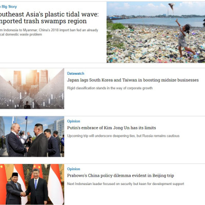 Tạp chí Tiếng Anh - Nikkei Asia 2024: kỳ 16: LIVING WITH PLASTIC 