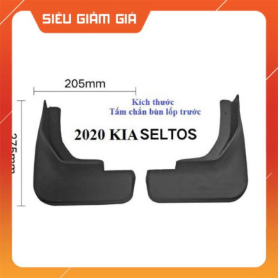 Bộ chắn bùn bánh dành cho xe KIA SELTOS 2020, 2021 HÀNG CAO CẤP