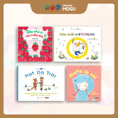 Truyện Ehon bé 3-4-5 tuổi - Bộ 4 cuốn Nuôi dưỡng tâm hồn bé