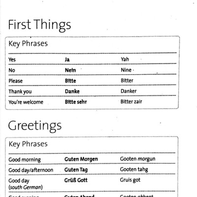 The Penguin German Phrasebook (Phrase Book, Penguin)