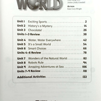 Our World Ame 6 Workbook