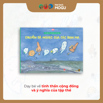 Truyện Ehon bé 3-4-5 tuổi - Chuyến dã ngoại của các bạn ma