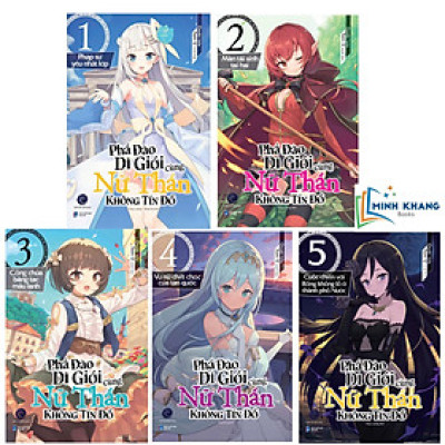 Phá Đảo Dị Giới Cùng Nữ Thần Không Tín Đồ Tập 1 + 2 + 3 + 4 +5 (Kèm Bookmark) (FN-MK)